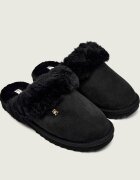 Tommy Hilfiger Papuci de casă | shearling | piele întoarsă cu adaos de lână