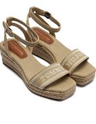Tommy Hilfiger Platforme cu adaos de piele