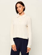 Tommy Hilfiger Polo | regular fit | cu adaos de mătase și lână