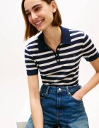 Tommy Hilfiger Polo | Slim Fit cu adaos de mătase