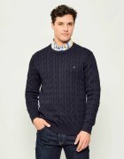 Tommy Hilfiger Pulover CLASSIC CABLE TH x F.C. Liverpool | regular fit
