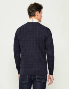Tommy Hilfiger Pulover CLASSIC CABLE TH x F.C. Liverpool | regular fit