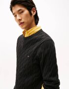 Tommy Hilfiger Pulover CLASSIC CABLE TH x F.C. Liverpool | regular fit