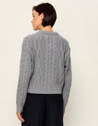 Tommy Hilfiger Pulover | Loose fit | cu adaos de mătase și lână