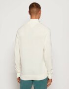 Tommy Hilfiger Pulover ZIP MOCK | regular fit cu adaos de cașmir