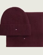 Tommy Hilfiger Șal + căciulă cu adaos de lână