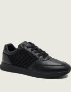 Tommy Hilfiger Teniși din piele Elevated Th Mono Mix Runner | piele întoarsă