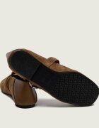 Tommy Jeans Balerini Mary Jane | piele întoarsă