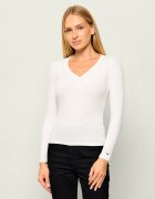 Tommy Jeans Bluză Henley | Slim Fit