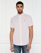 Tommy Jeans Cămașă | Regular Fit | cu adaos de in