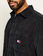 Tommy Jeans Cămașă | Relaxed fit | catifea reiată
