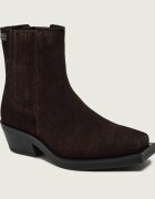 Tommy Jeans Cizme cowboy | piele întoarsă
