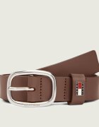 Tommy Jeans Curea de piele OVAL 3.0