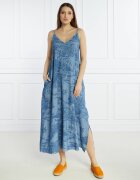 Tommy Jeans De blugi rochie LASER CHAMBRAY