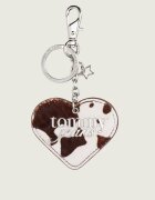 Tommy Jeans De piele breloc COW HEART