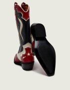 Tommy Jeans De piele cizme cowboy ARCHIVE