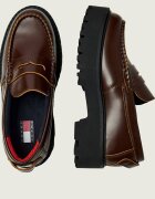 Tommy Jeans De piele pantofi loafer Archive 01