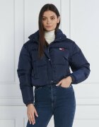 Tommy Jeans De puf geacă 2 în 1 BADGE CROP VEST DOWN PUFFER | Cropped Fit
