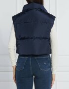 Tommy Jeans De puf geacă 2 în 1 BADGE CROP VEST DOWN PUFFER | Cropped Fit