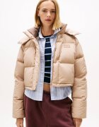 Tommy Jeans Geacă de puf ALASKA GRID | Cropped Fit