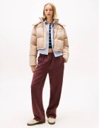 Tommy Jeans Geacă de puf ALASKA GRID | Cropped Fit