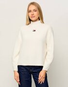Tommy Jeans Guler înalt Badge | Relaxed fit cu adaos de lână