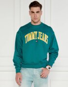 Tommy Jeans Hanorac BOXY POP VARSITY CREW | Relaxed fit