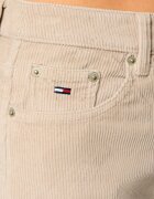 Tommy Jeans Pantaloni | Straight fit | catifea reiată