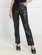 Tommy Jeans Pantaloni TJW JULIE PLEATHER | Straight fit | high rise