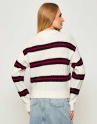Tommy Jeans Pulover | Loose fit cu adaos de lână