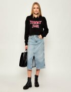 Tommy Jeans Pulover | Loose fit cu adaos de lână