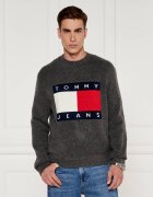 Tommy Jeans Pulover | Regular Fit cu adaos de lână