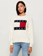 Tommy Jeans Pulover | Relaxed fit cu adaos de lână