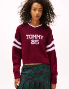 Tommy Jeans Pulover TOMMY 85 | Relaxed fit cu adaos de lână