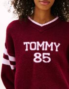 Tommy Jeans Pulover TOMMY 85 | Relaxed fit cu adaos de lână