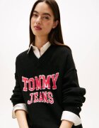 Tommy Jeans Rochie VARSITY cu adaos de lână