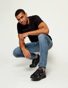 Tommy Jeans Sneakers cu adaos de piele