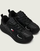 Tommy Jeans Sneakers cu adaos de piele