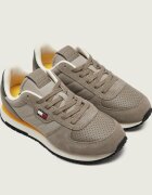 Tommy Jeans Sneakers Runner Flag | piele întoarsă