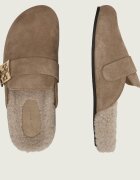 Tory Burch Căptușite mules (încălțăminte) Mellow | piele întoarsă | shearling