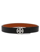 Tory Burch De piele cu două fețe curea 1" miller