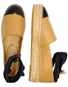 Tory Burch De piele espadrile Cap-Toe