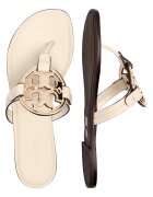 Tory Burch De piele flip flops Metal Miller