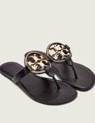 Tory Burch De piele flip flops METAL MILLER