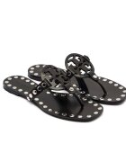Tory Burch De piele flip flops Miller