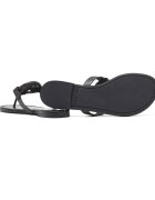 Tory Burch De piele flip flops Miller Pave