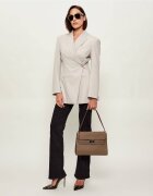 Tory Burch De piele geantă pe umăr Lee Radziwill Pebble