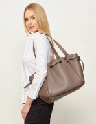 Tory Burch De piele geantă shopper Romy Large
