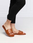 Tory Burch De piele șlapi Double T