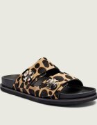 Tory Burch De piele șlapi T Lock Sport